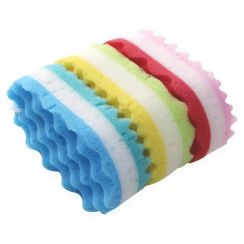 10 Pcs Exfoliating Body Scrub Shower Sponge