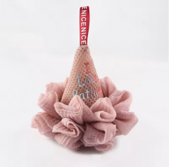 20 Pcs Ice Cream Mesh Foam Bath Ball