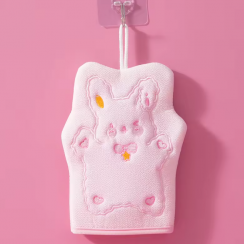 40 Pks Embroidered Rabbit Bath Glove